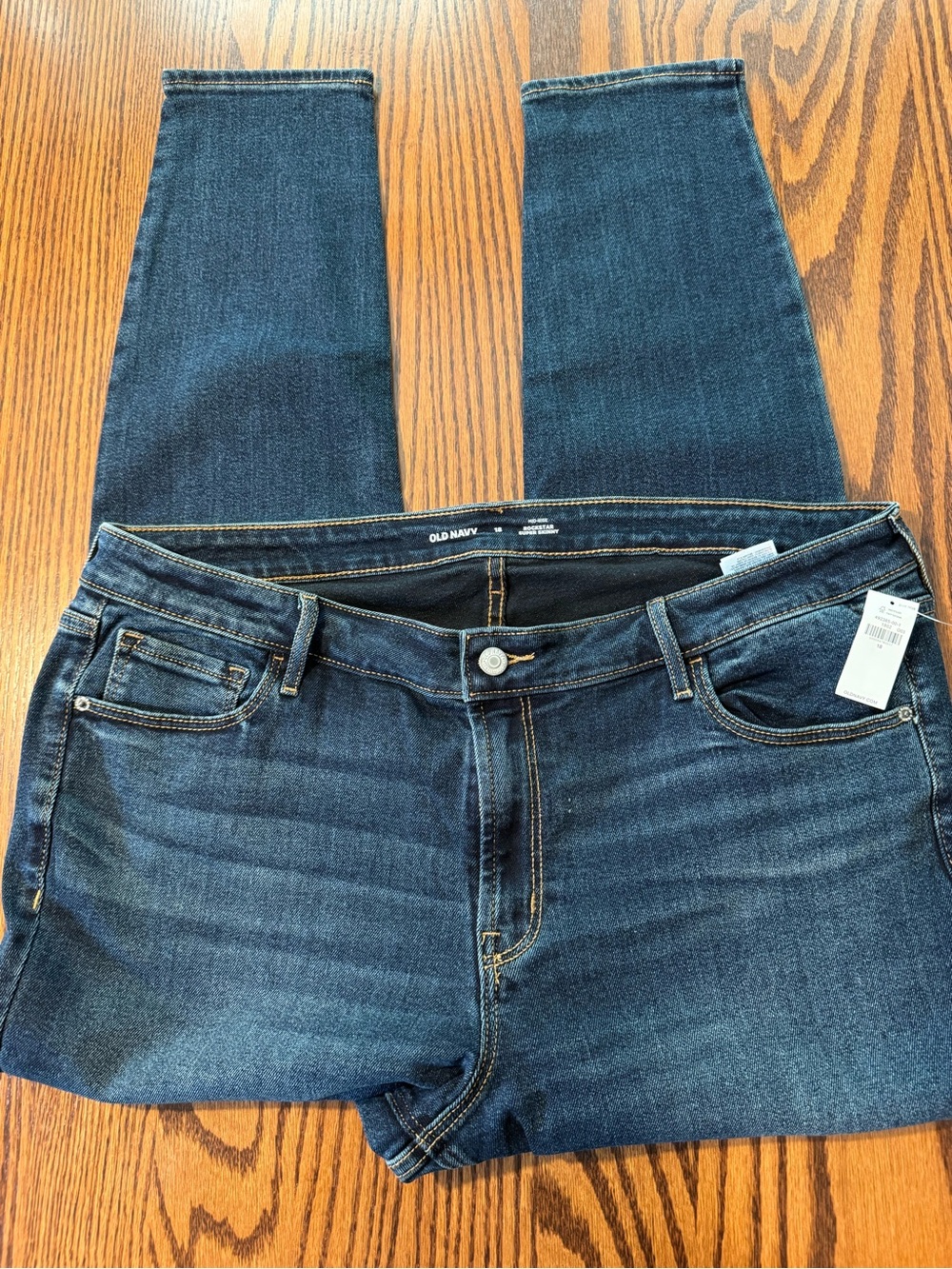 Old Navy Rockstar Stretch Skinny Jeans - Dark Wash